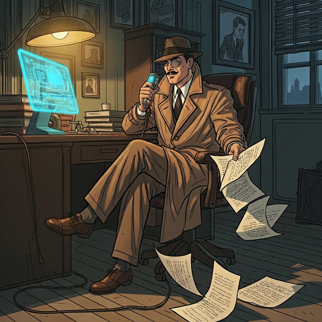 Monocle Man portrait